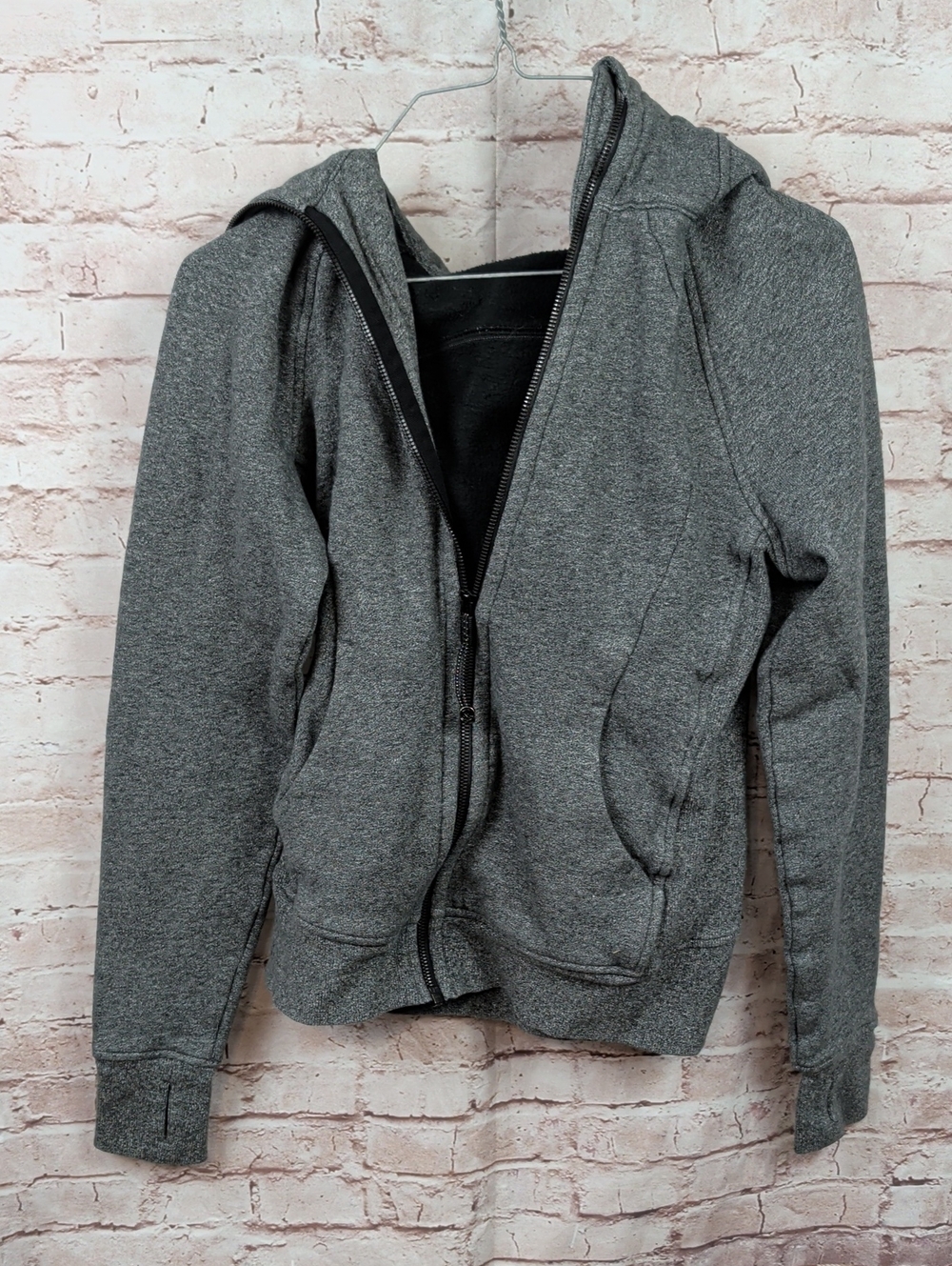 Lululemon Gray Zip Hoodie Small